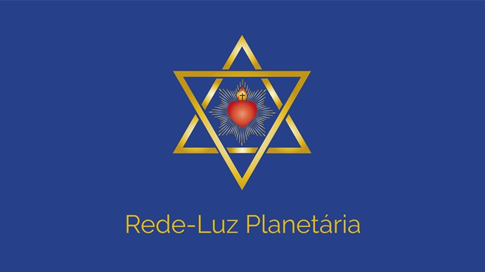Rede Luz Planetária - Logo azul