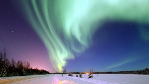 Terra - aurora boreal