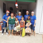 Campanha de natal feita pela Rede-Luz Guarujá e Santos