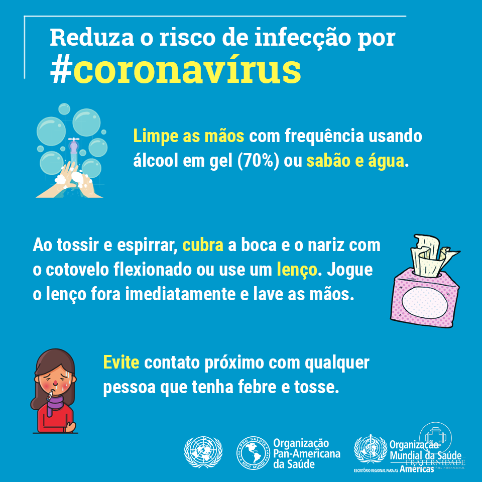 Informações sobre o coronavirus