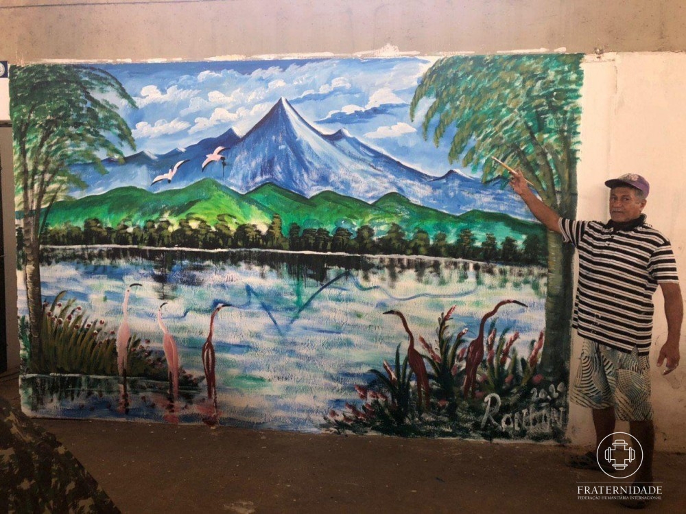 Arte-Educação nos abrigos da Missão Roraima