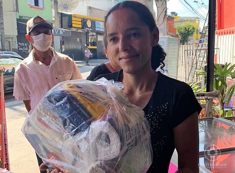 Cestas doadas pelo Núcleo-Luz São Paulo