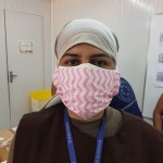 Produção de máscaras para abrigados venezuelanos