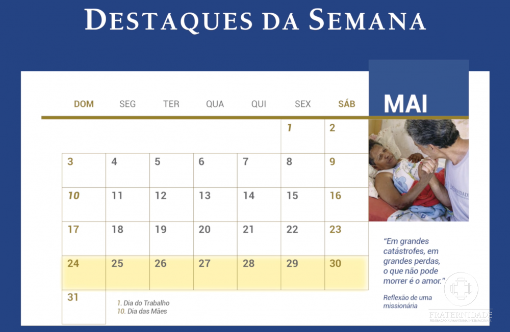 Destaques da Semana