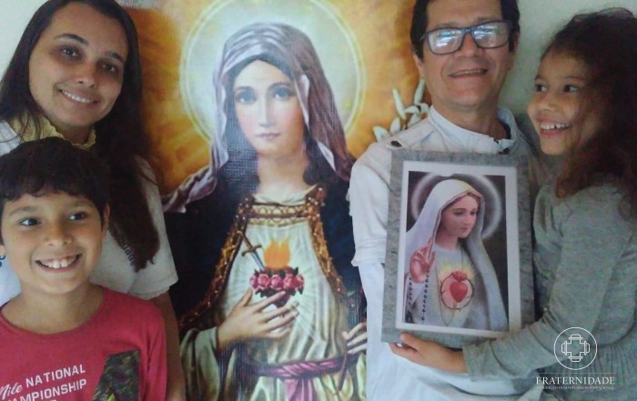Família Aline e Kevinson Comunidade-Luz Figueira