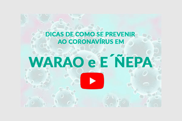Vídeo: prevenção à Covid19
